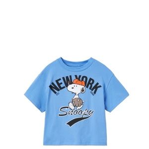 Peanuts Snoopy - cropped tshirt from Zara’s